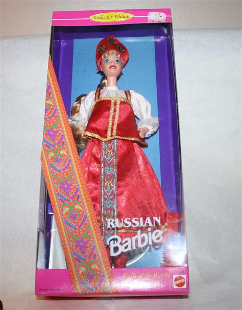 Barbie Russian Barbie Dolls Of The World Collection 1996 Etsy