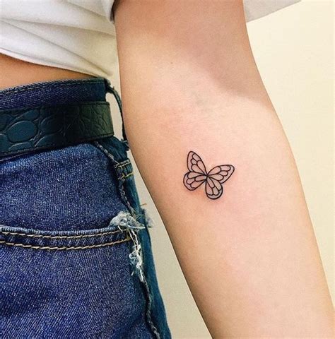 Stunning Butterfly Tattoo Butterfly Simple Tattoos Simple Tattoos