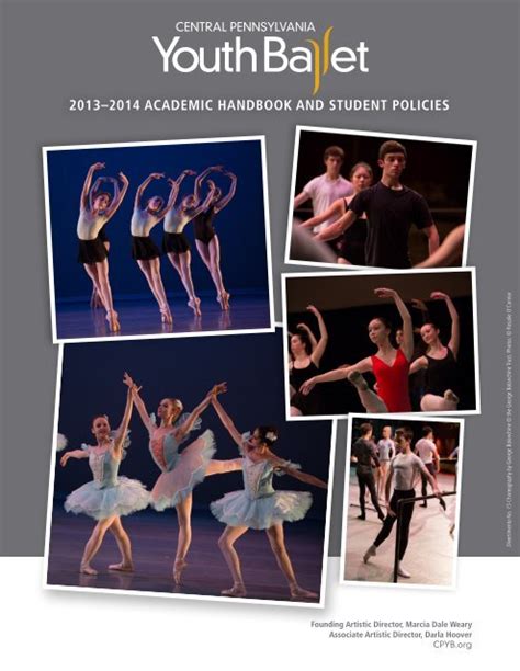 Academic Handbook Central Pennsylvania Youth Ballet