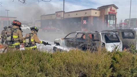 Grass Fire Spreads To Chick Fil A Workers Cars Okc Video The