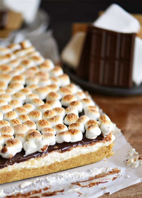 These Easy No Bake Smores Cheesecake Bars Are All You Could Ask For In