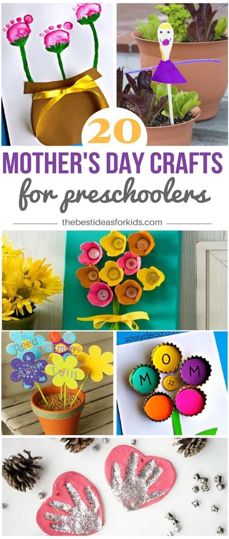 Cute mothers day ideas mothers day crafts for kids fathers day crafts grandparents day crafts easy crafts for kids crafts to do arts and crafts easy and fast mother's day craft for toddlers or preschoolers! 20 Mother's Day Crafts for Preschoolers - The Best Ideas ...