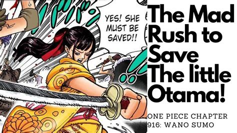 One Piece 916 Luffy Fights The Greatest Yokozuna In Wano Chapter A