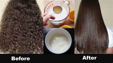 Permanent Hair Straightening At Home In 30 Minutes With All Natural Ing