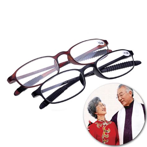 Men Women Tr90 Frame Reading Glasses Resin Eyeglasses Diopter 10 To 4