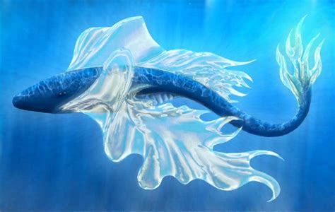 Aquatic Magical Beings Like Animals Whale Sea Creatures