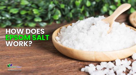 How Does Epsom Salt Work The Ins And Outs Of Epsom Salt
