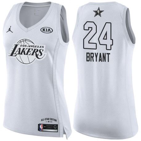 Kobe bryant lakers 2t infant nba basketball trikot jersey authentic new jordan i. 2018 All-Star Frauen Lakers Kobe Bryant # 24 Weiß Trikot ...