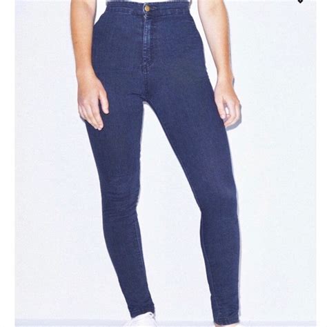 american apparel jeans american apparel highwaisted easy jean poshmark