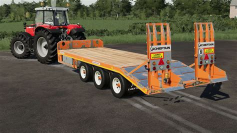 Chieftain Tri Axle Trailer V10 Fs19 Landwirtschafts Simulator 19