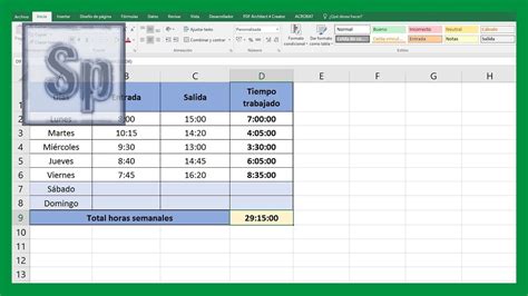 Excel Sumar Y Restar Horas Minutos Y Segundos En Excel Youtube