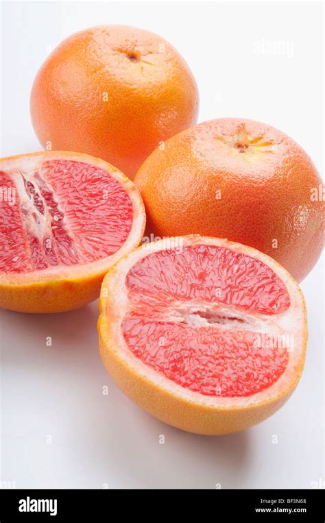 Close Up Of Grapefruits Stock Photo Alamy