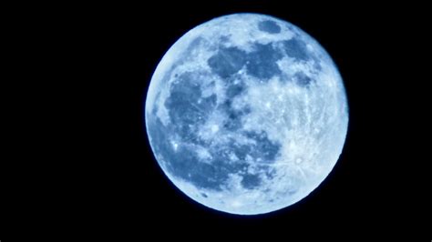 Hoy Puedes Ver La Luna Azul ¿qué Es Y Por Qué Se Llama Así