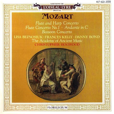 Ars Nova Classics Wolfgang Amadeus Mozart Flute And Harp Concerto