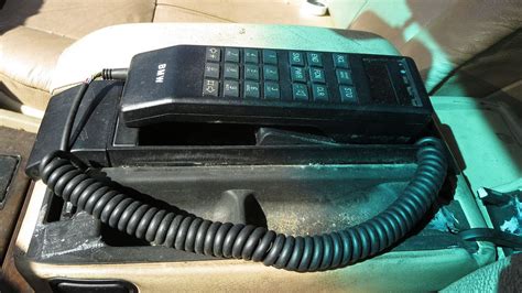 Once Status Symbols These 1990s Factory Car Phones Will Face The Crusher