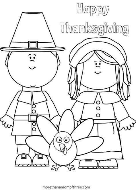 Coloring book for kids children learning unicorn coloring book for kids 17 coloring pages of calico critters. Free Thanksgiving Coloring Pages Printables For Kids ...