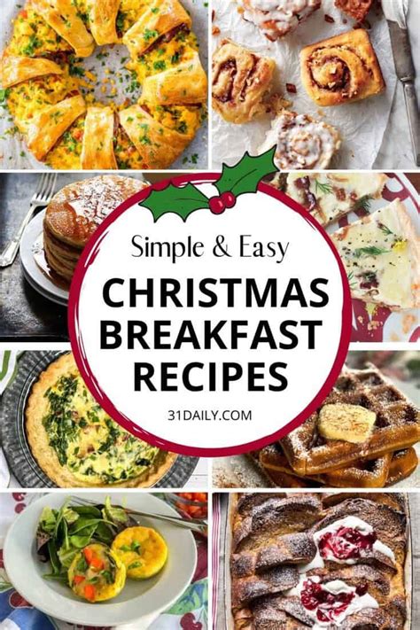 31 Easy Christmas Breakfast And Brunch Recipes 31 Daily