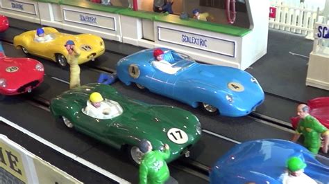Scalextric Slot Cars Of Yesteryear Youtube