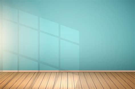 Example Of Empty Room With Window Stock Illustration Download Image