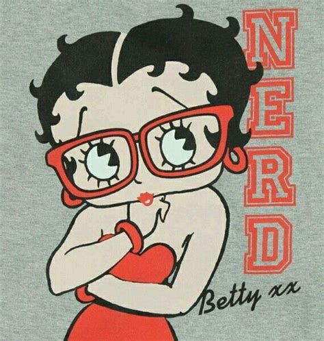 Nerd Betty Boop With Glasses Betty Boop Pictures