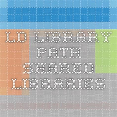 Shared Libraries Library Shared Howto
