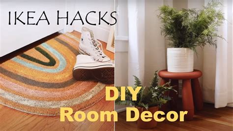 Affordable Diy Room Decor And Furniture Hacks Ikea Hacks Youtube