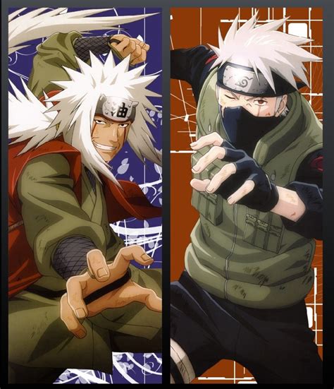 Jiraiya And Kakashi Hatake Vs Itachi Uchiha And Kisame