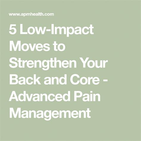 Pin On Manage Back Pain