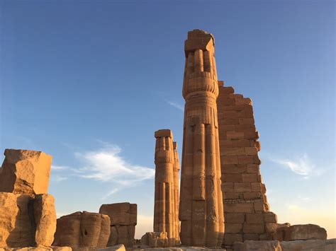 Soleb An Egyptian Temple In Sudan