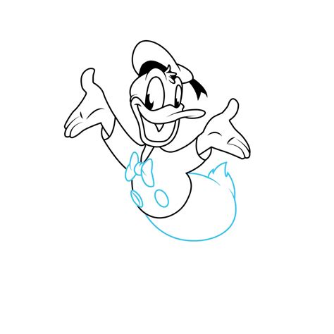 How To Draw Donald Duck Step By Step