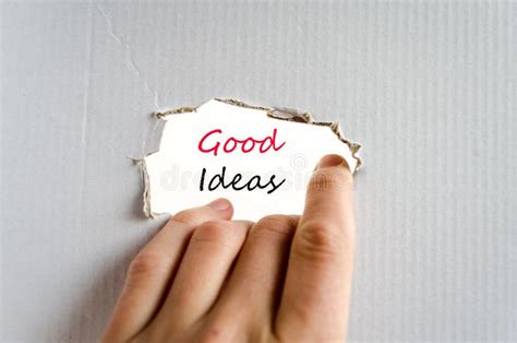 Good Ideas Text Concept Stock Photo Image Of Intellect 90107456