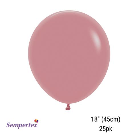 Sempertex Fashion Rosewood 18 Latex Balloons 25pk