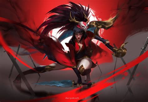 3840x2160 Akali 8k New League Of Legends 4k Wallpaper Hd Games 4k