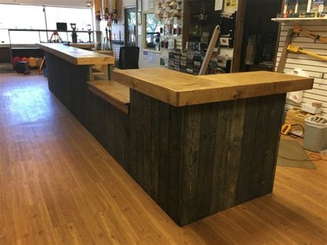 The Survey 20 Rustic Custom Sales Counter Or Reception