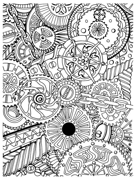 Anti Stress Relaxation Flower Coloring Pages For Adults Goimages Radio