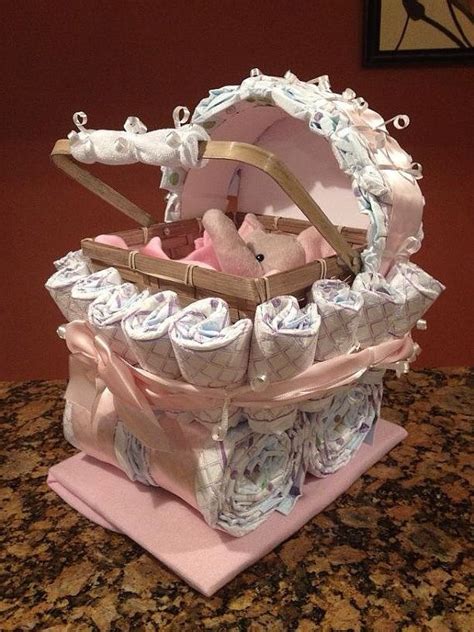 Picture frames let you change out photographs on a regular basis, so parents can update them as babies grow or display proud moments for years to. Diaper Carriage And Diaper Cake- Unique Baby Shower Gifts ...