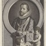 Portret van koning Jacobus I van Engeland, Pieter van Gunst, naar ...