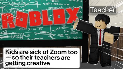 Schools Are Teaching Inside Of Roblox Games Youtube
