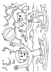 Summer - Printable Coloring Pages