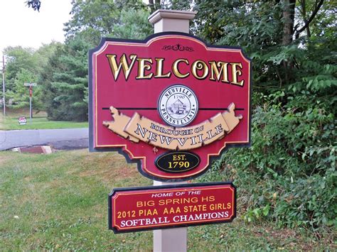 Geographically Yours Welcome Newville Pennsylvania