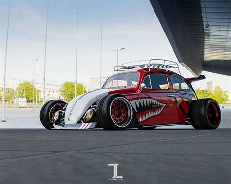 Vw Beetle On Behance Volkswagen Aircooled Volkswagon Volkswagen