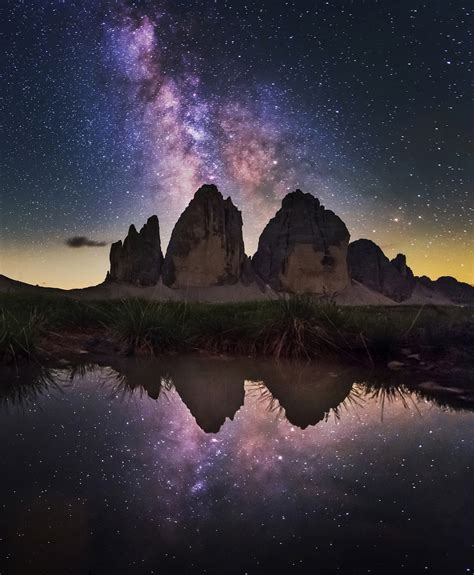 Dreamy Pixel Dolomites Milky Way Tre Cime Di Lavaredo 1 Dreamy Pixel