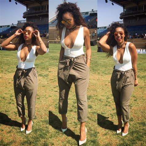 Minnie Dlamini Hot Outfit This Spring The Edge Search