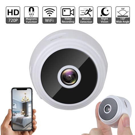 Mini Security Camera P Hd Wireless Hidden Wifi Spy Cameras Home