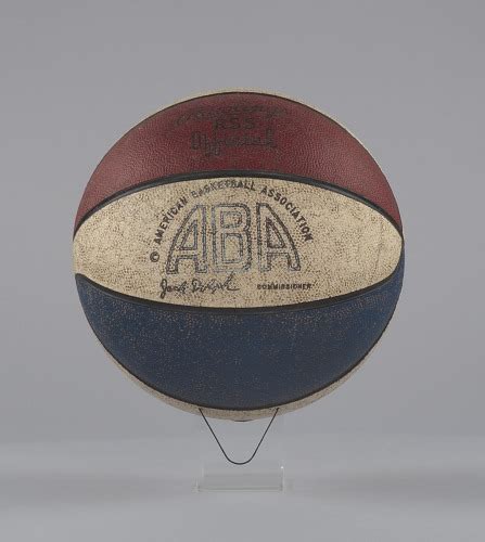 Basketball Used In American Basketball Association Games National
