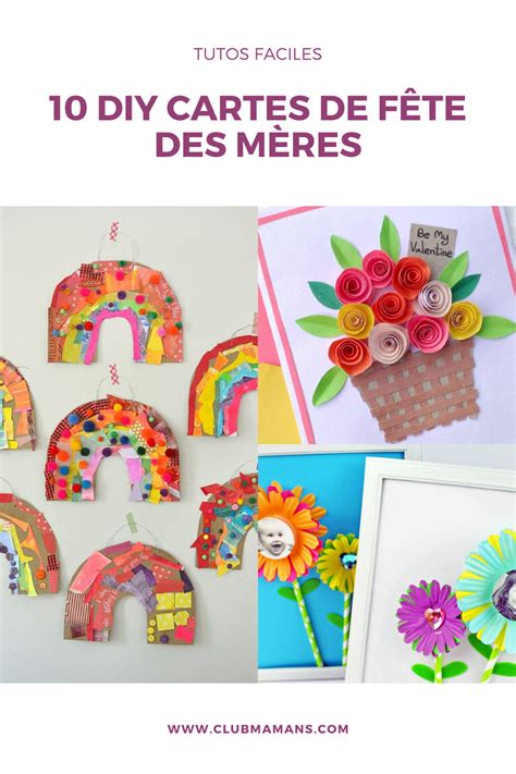 Je le dis avec mes bras. Carte Fête des mères : des DIY faciles à faire! ⋆ Club ...