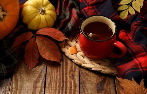 Coffee And Autumn Wallpapers Wallpaper Cave