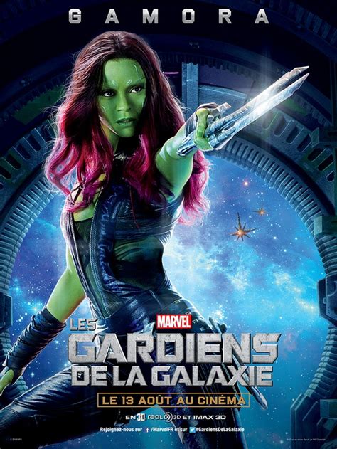 Guardians of the galaxy vol. Les Gardiens de la Galaxie : affiche de Gamora