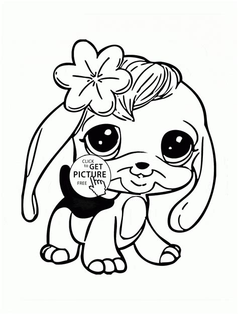 Littlest Pet Shop Free Printable Coloring Pages