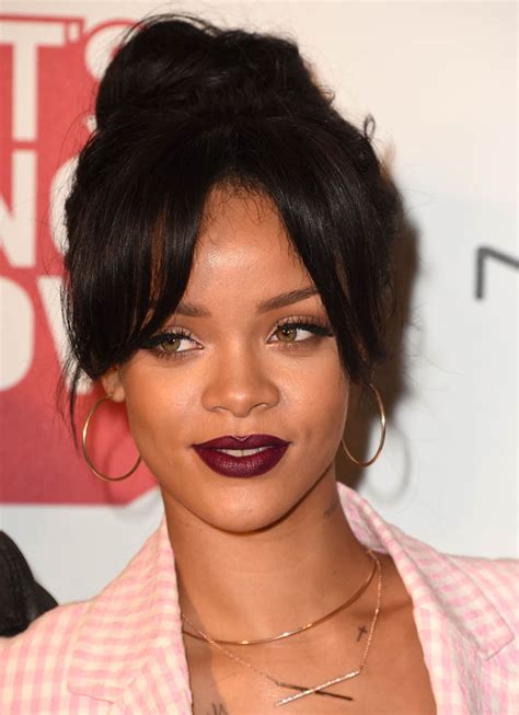Rihannas Light Pink And Dark Lip Lainey Gossip Lifestyle 18816 Hot
